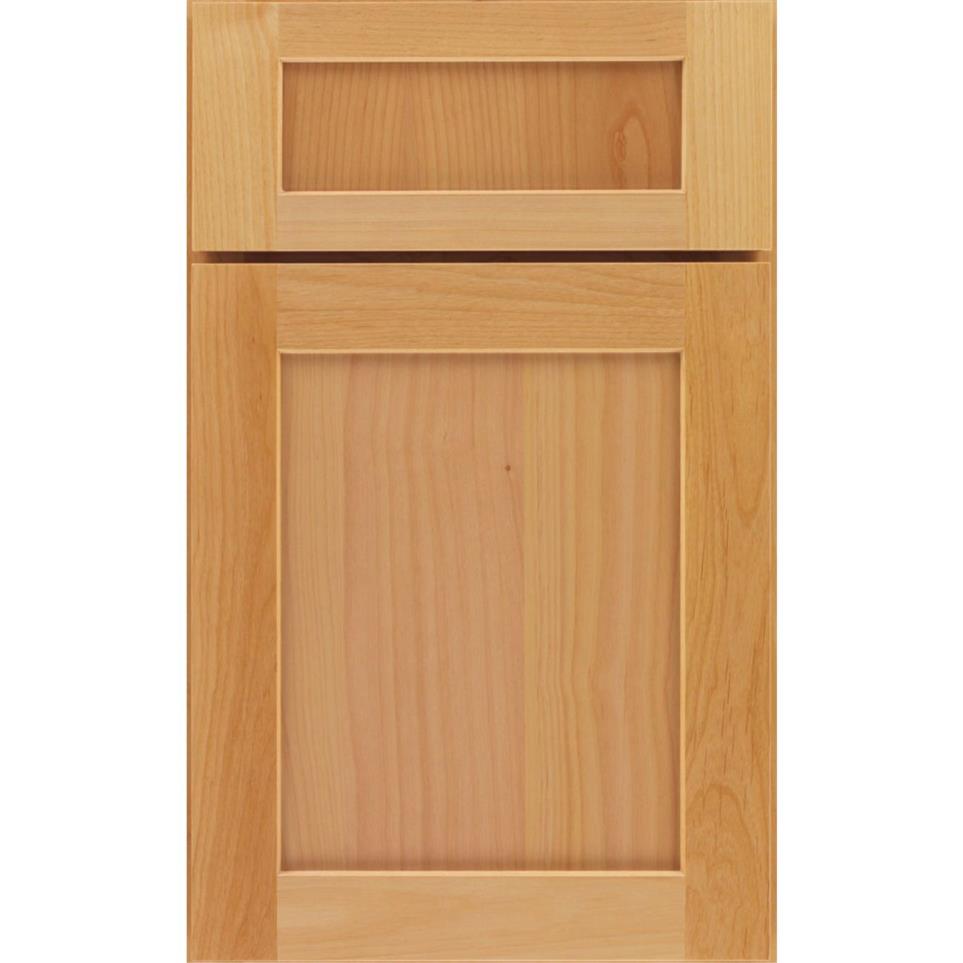 Square Natural Light Finish Square Cabinets