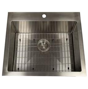 Brushed Satin Stainless Steel Stainless Steel Sinks