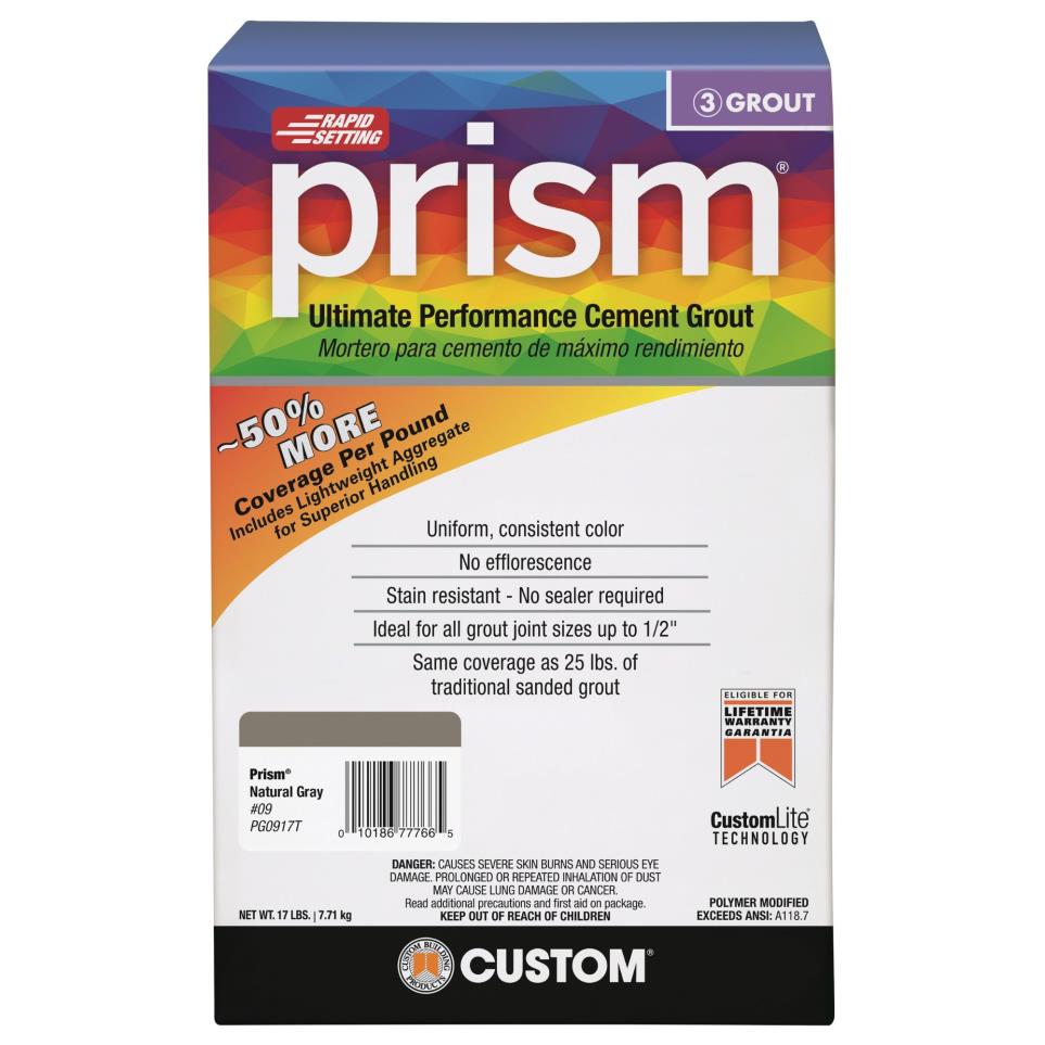 Sundries/Install Materials Dove Gray Gray Grout