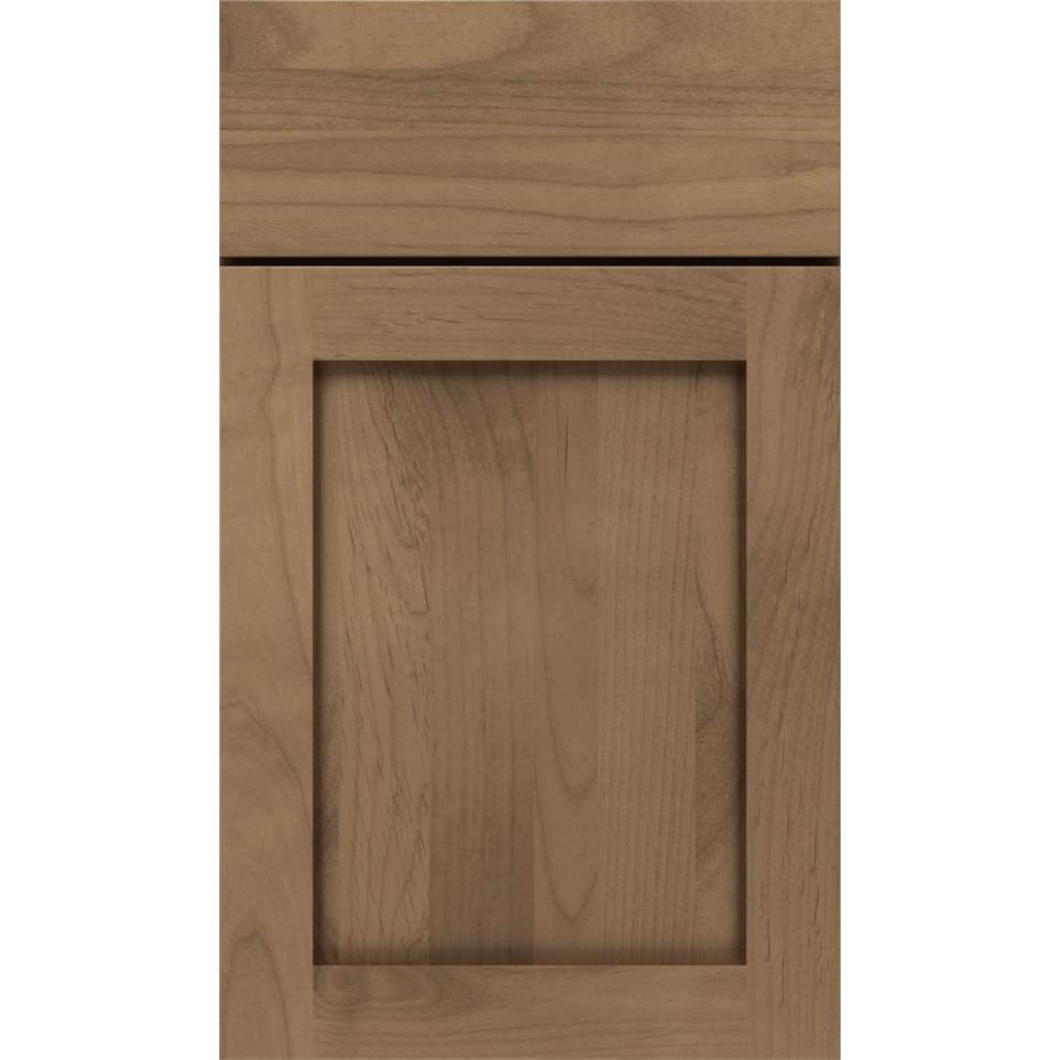 Square Gunny Medium Finish Square Cabinets