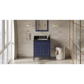 Base with Sink Top Hale Blue Blue / Purple Vanities