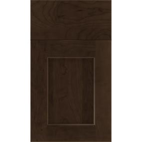 Square Cappuccino Dark Finish Square Cabinets