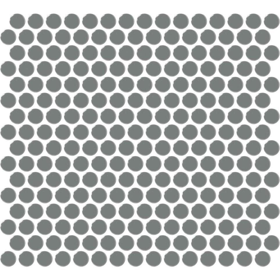 Mosaic Suede Gray Glossy Gray Tile