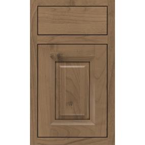 Inset Buckskin Medium Finish Inset Cabinets