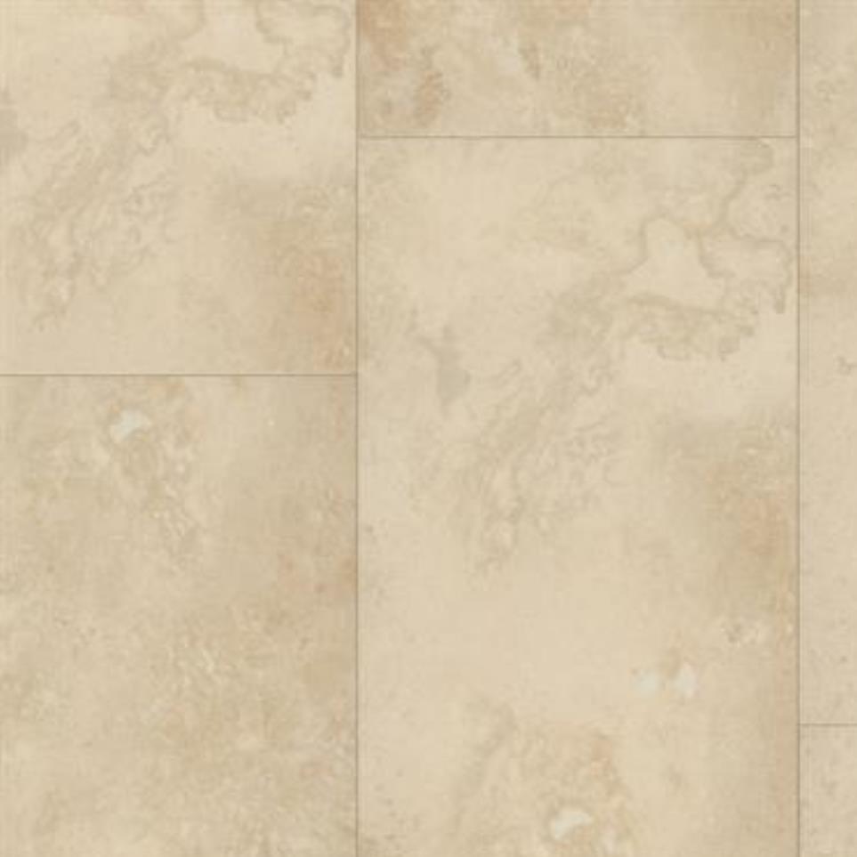 Tile Plank Travertine Gold Beige/Tan Vinyl