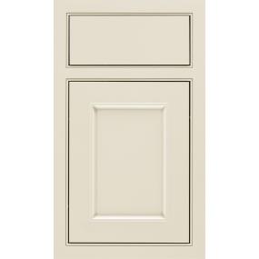 Square Beaded Chantille Paint - White Square Cabinets