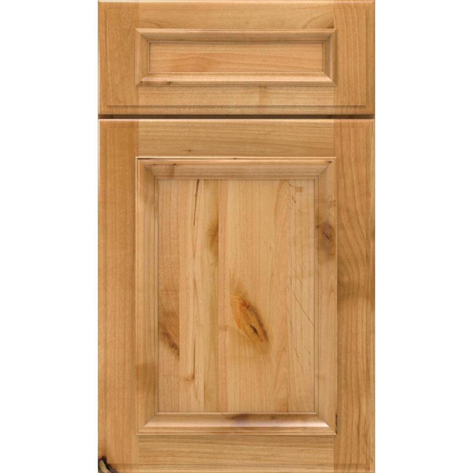 Square Natural Light Finish Square Cabinets