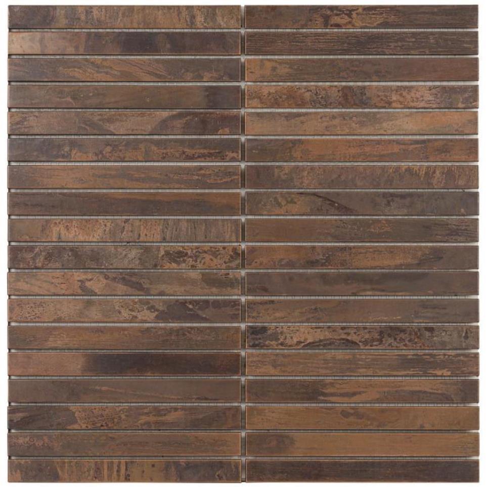 Mosaic Antique Copper Medium Finish Tile