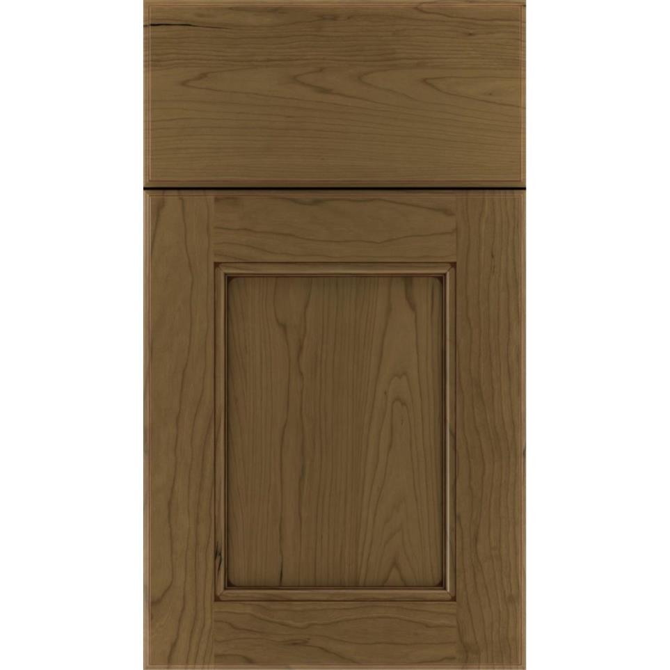 Square Frappe Mocha Glaze Glaze - Stain Square Cabinets