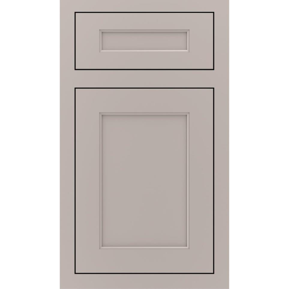 Inset Cloud Paint - Grey Inset Cabinets