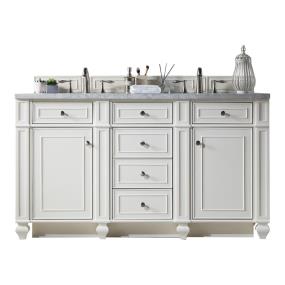 Base with Sink Top Bright White White Vanities