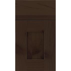 Square Cappuccino Dark Finish Square Cabinets