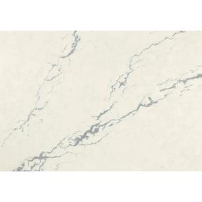 Slab Berkshire Steel Sculpted White Quartz Countertops