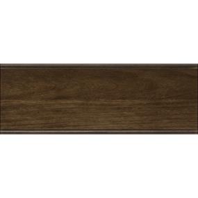 Square French Roast Dark Finish Square Cabinets