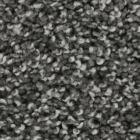 Textured Saxony Ebony Star Black Carpet