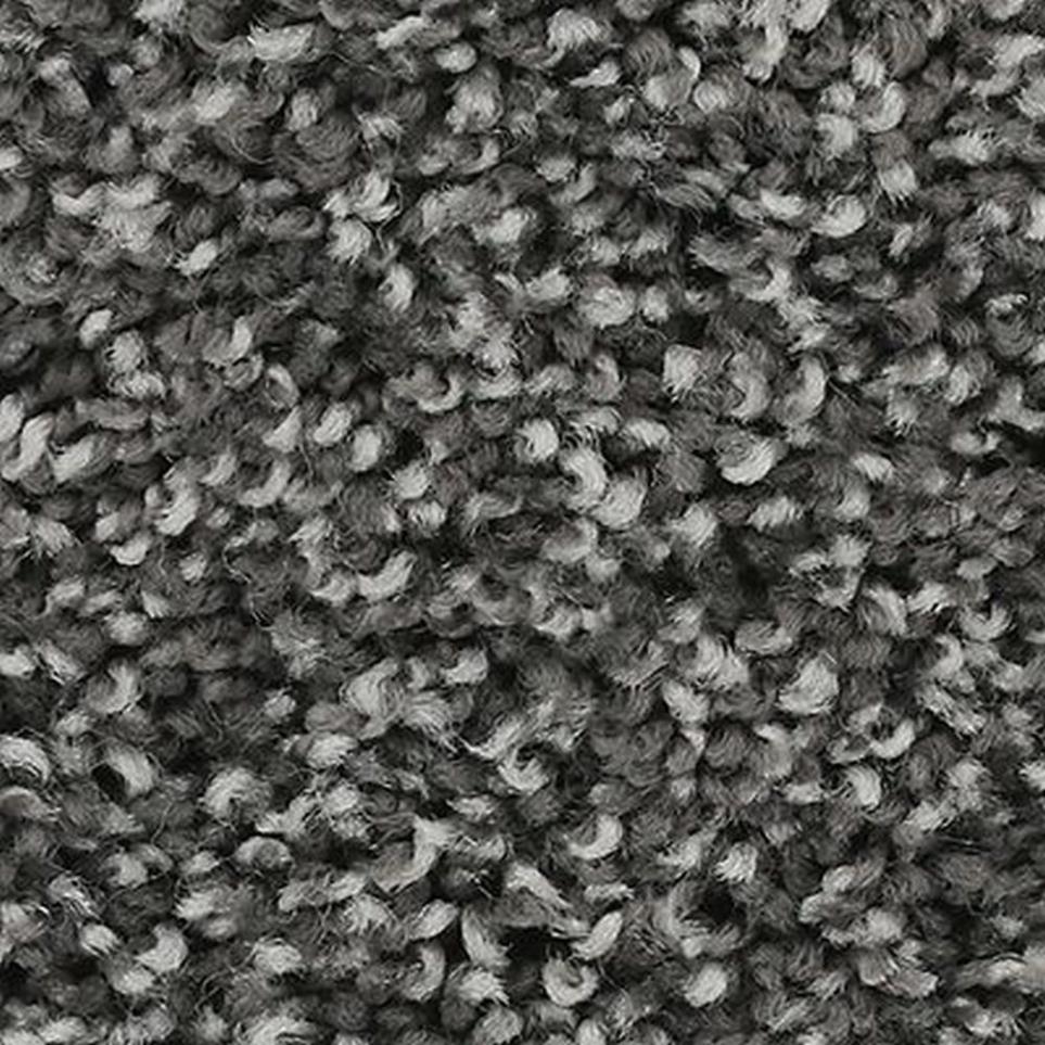 Textured Saxony Ebony Star Black Carpet