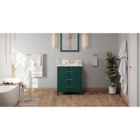 Base with Sink Top Green Green Vanities