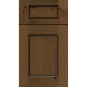 5 Piece Tuscan Black Glaze Glaze - Stain 5 Piece Cabinets