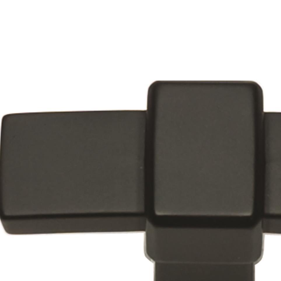 Knob Matte Black Black Knobs