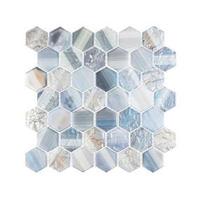 Mosaic Lido Down Blue Tile