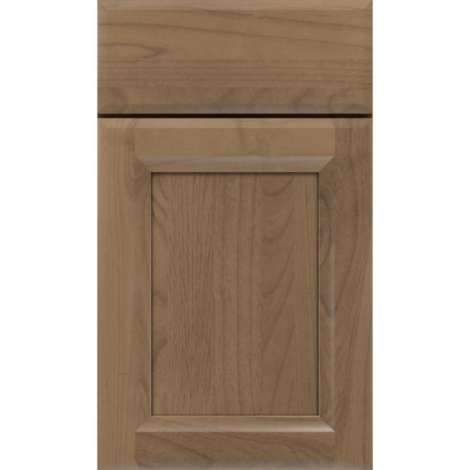 Square Gunny Medium Finish Square Cabinets