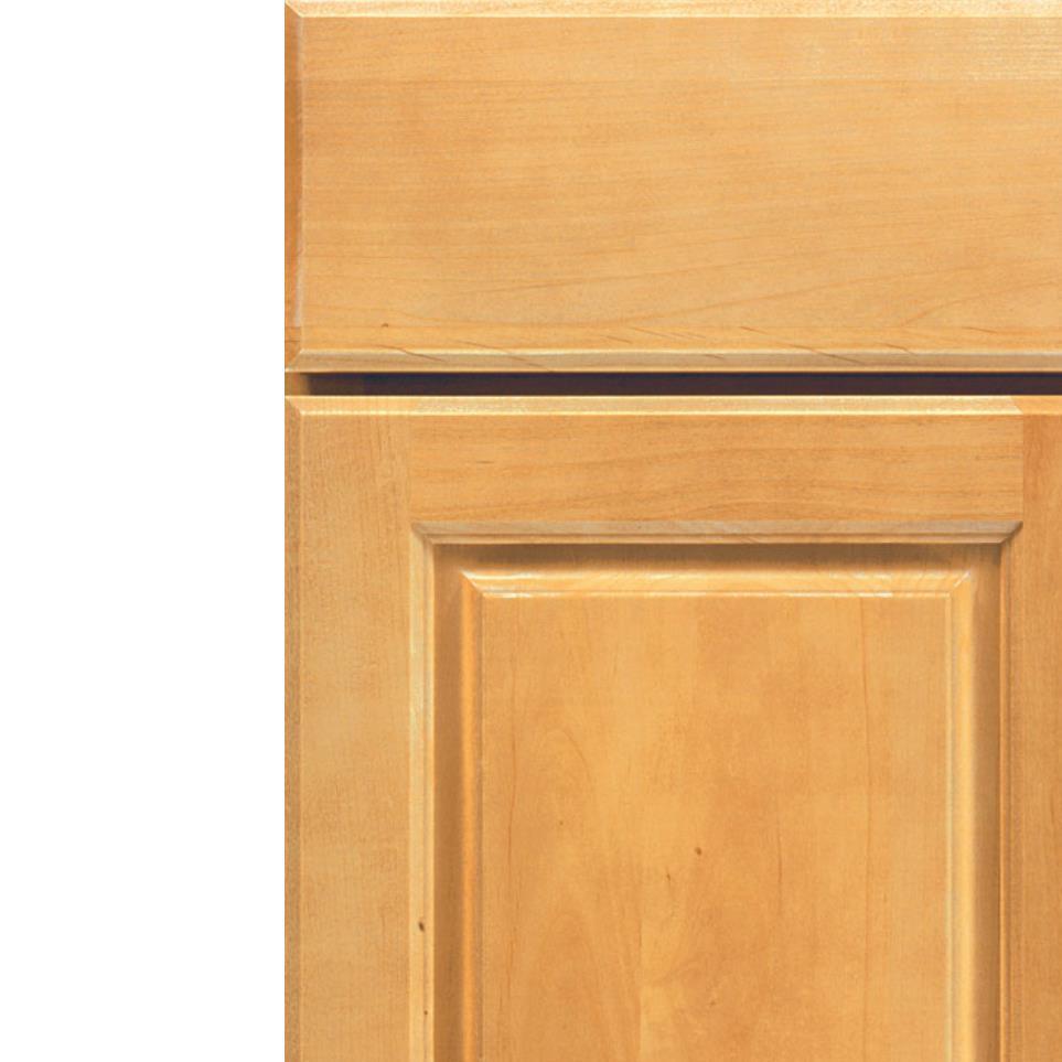 Square Natural Light Finish Square Cabinets