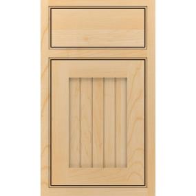 Square Natural Light Finish Square Cabinets