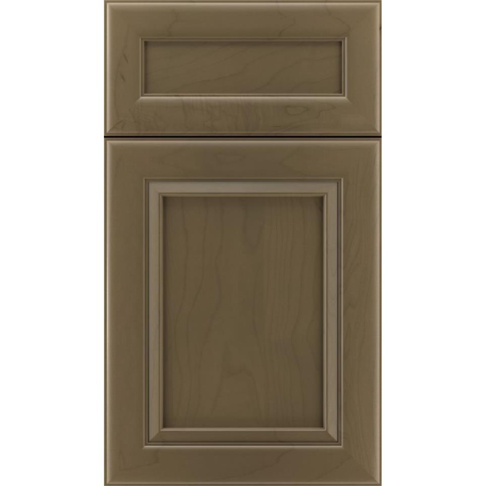 Square Cortado Medium Finish Square Cabinets