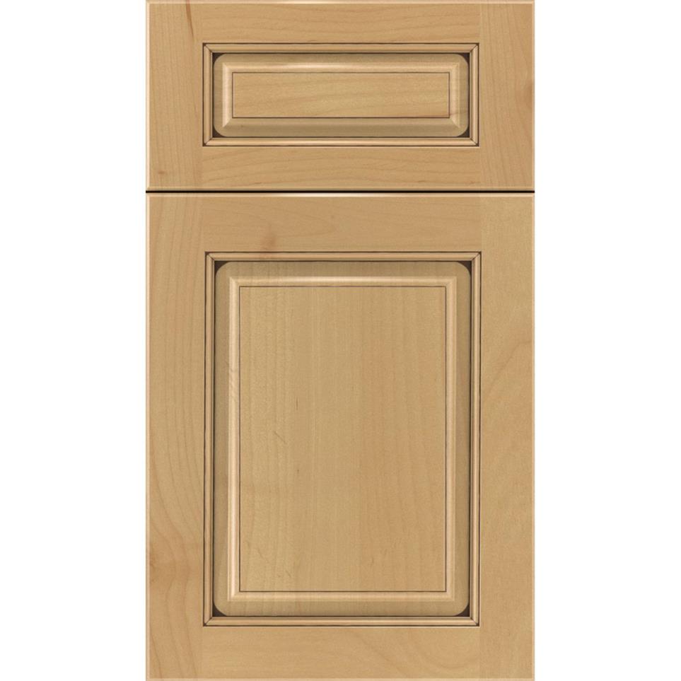 Square Natural Mocha Glaze Glaze - Stain Square Cabinets