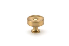Knob Aurum Brushed Gold Brass / Gold Knobs