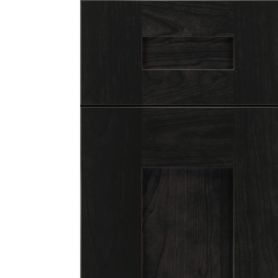 5 Piece Charcoal Dark Finish 5 Piece Cabinets