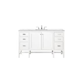 Base with Sink Top Glossy White White Vanities