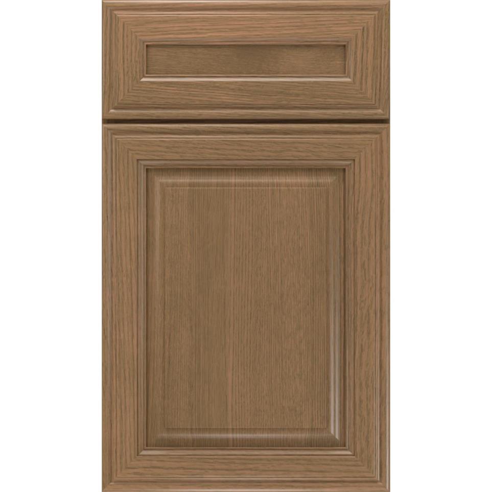 Square Gunny Medium Finish Square Cabinets