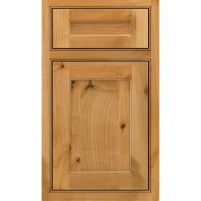 Square Natural Light Finish Square Cabinets