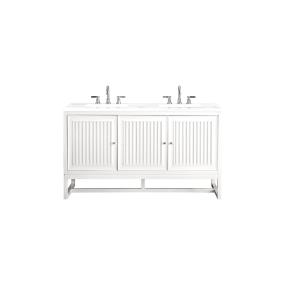 Base with Sink Top Glossy White White Vanities