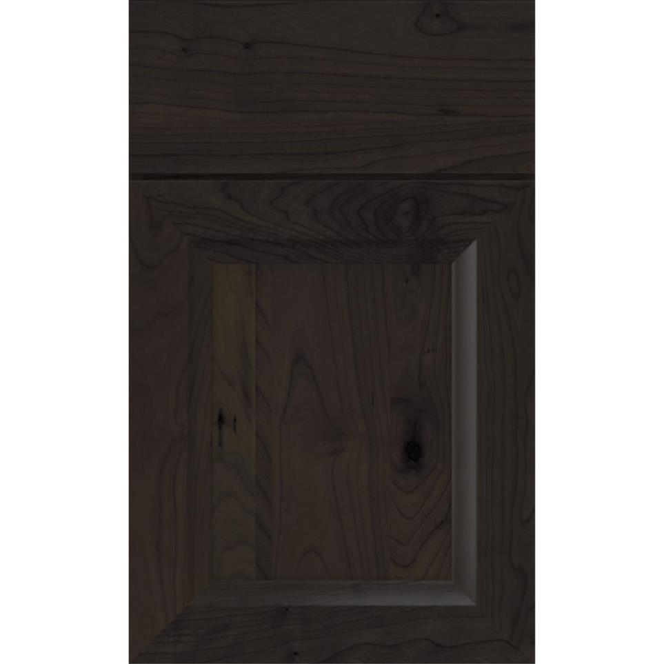 Square Storm Dark Finish Square Cabinets