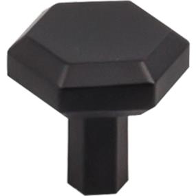 Knob Flat Black Black Knobs