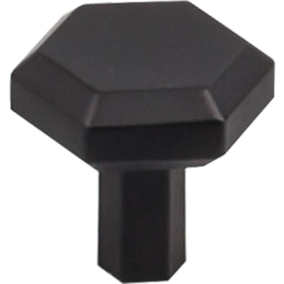 Knob Flat Black Black Knobs
