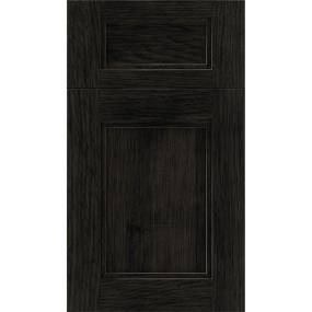 5 Piece Weathered Slate Dark Finish 5 Piece Cabinets