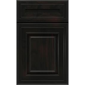 5 Piece Chocolate Dark Finish 5 Piece Cabinets