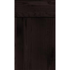 Slab Teaberry Dark Finish Slab Cabinets