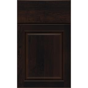 Square Mane Dark Finish Square Cabinets