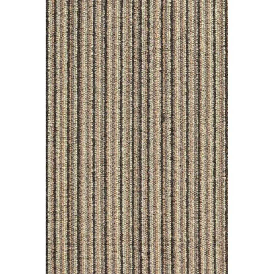 Pattern Bakerloo Line Beige/Tan Carpet