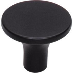 Knob Flat Black Black Knobs
