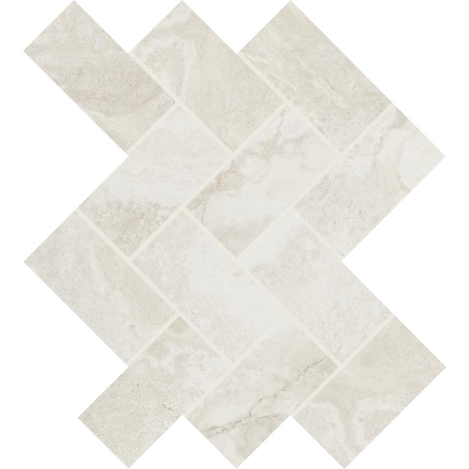 Mosaic Relic White Matte White Tile