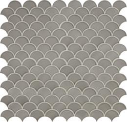 Mosaic Sublime Gray Glossy Gray Tile