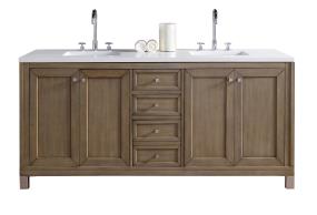 Base with Sink Top Whitewashed Medium Finish Vanities