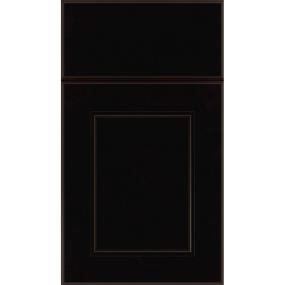 Square Espresso Black Glaze Glaze - Stain Square Cabinets