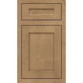 Square Gunny Medium Finish Square Cabinets