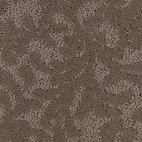 Pattern Suede Safari Brown Carpet